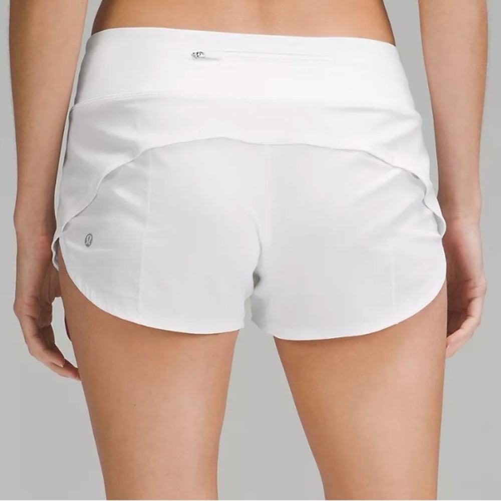 lululemon athletica White Athletic Shorts